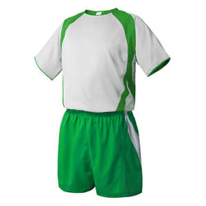 Uniforme de Fútbol Personalizado de Manga Corta, 100% Poliéster, Ligero, Transpirable, de Secado Rápido, con Impresión de Logotipo Personalizado, Ropa Deportiva para Exteriores - Product Image 4