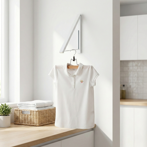 Rail à vêtements mural en fonte de qualité OEM pour le rangement à domicile, bricolage, lavage, à un seul niveau, noir, multifonctionnel, pour armoire - Product Image 2