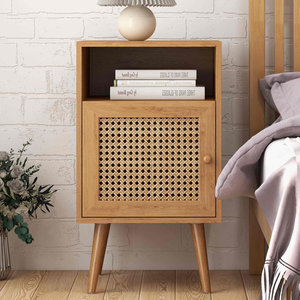 Mesita de noche de 15,7 pulgadas, muebles elegantes y elegantes para tu dormitorio - Product Image 6