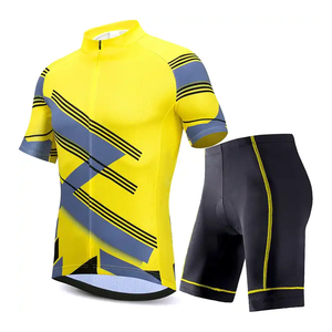 Uniforme de Ciclismo Sublimado Completo, Jersey con Estampado Personalizado, Conjunto de Pantalones Cortos con Almohadillas de Gel, Ropa de Ciclismo Cómoda - Product Image 6