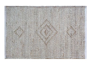 Hand Woven Bohemian Style Chevron Pattern <b>Sea</b> <b>Grass</b> Cotton <b>Rugs</b>-Stain Resistant & Pet Friendly - Product Image 4