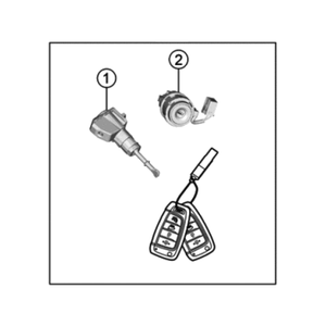 Llaves, Controles Remotos y Dispositivos de Control para Autos Veloster Nuevos 81905J3040 - Product Image 1