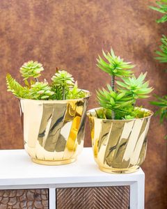 Maceta Metálica de la Mejor Calidad a Precio Accesible, Maceta Decorativa para Plantas de Interior, Exterior, Jardín y Hogar - Product Image 6