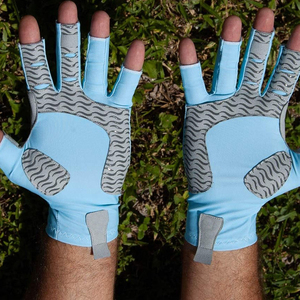 Guantes de Pesca de Marca Privada, Guantes Ligeros para Pescadores, Producción OEM, Protección Solar, Marca Personalizada, Suministro al por Mayor para Actividades al Aire Libre - Product Image 6