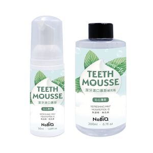Mousse de Pasta Dental Nature Mint con Xilitol y Hexapéptido para la Curación Bucal y Cuidado Completo - Product Image 1