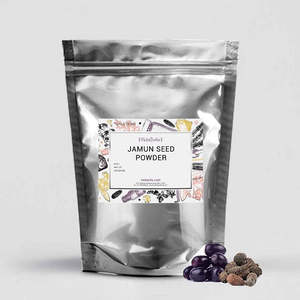 Poudre de graines de Jamun, poudre de bain naturelle pour une immersion relaxante et une expérience exfoliante - Product Image 1