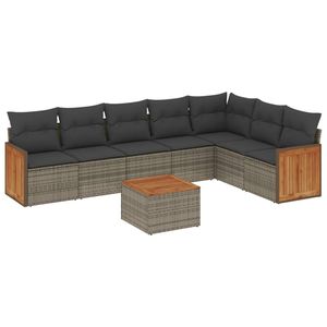 Conjunto de Sofás Grises para Jardín - Product Image 2
