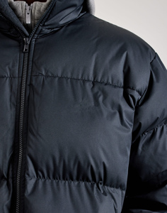 Veste matelassée haut de gamme OEM pour homme – Idéale pour l'hiver, décontractée, coupe-vent, avec fermeture éclair et poches latérales – Manteau pour homme - Product Image 3