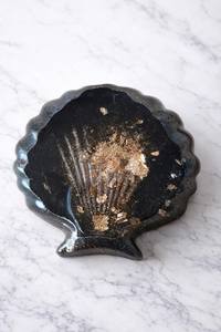 Ensemble d'accessoires de salle de bain en résine époxy faits à la main et peints à la main, écologiques, noirs et dorés, 4 pièces, décoration de spa à domicile - Product Image 3