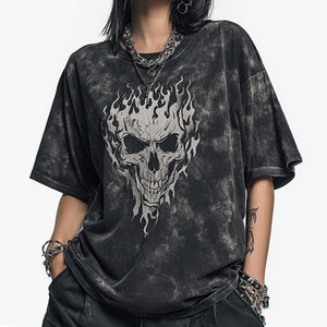 Camisetas HSI Lisas de Corte Holgado al por Mayor, Camisetas Casuales para Hombre Hechas en Pakistán, de Secado Rápido, 100% Algodón, Hechas en Pakistán - Product Image 3