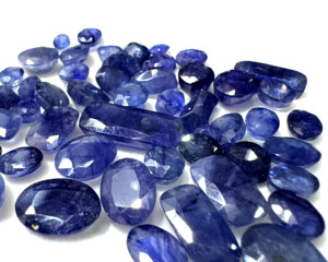 Zafiro Azul Natural Facetado de Alta Calidad, Piedra Suelta Certificada por Terceros, 6-15mm, Corte de Forma Mixta para Anillos y Colgantes de Joyería - Product Image 5