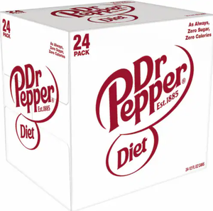 Refresco Diet Dr Pepper, 6 Botellas de 16.9 Fl Oz Cada Una, con Color Caramelo para una Apariencia Rica y un Sabor Auténtico a Cola, Pedido al por Mayor - Product Image 1