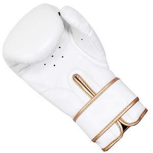 Gants de boxe en cuir sur mesure de haute qualité professionnels, imperméables, avec fermeture à lacets pour le poignet, votre propre logo - Product Image 3