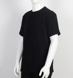 Camiseta Redonda al por Mayor para Hombre, Cuello Redondo, Tallas Personalizadas, 100% Algodón, Secado Rápido, Transpirable, Ropa Urbana de Verano, RTS - Product Image 3