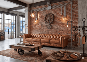 Modern New Design Genuine Leather 4 Seater Chesterfield <b>Sofa</b> Couch Living Room <b>Sofas</b> Luxury Living Room Furniture Home Furniture - Product Image 1