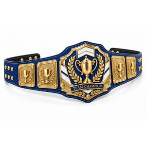 Ceinture de championnat universitaire personnalisée pour la lutte, la boxe, le MMA, avec plaques métalliques, en cuir PU, logo personnalisé, fabrication OEM - Product Image 4