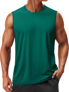 Nouveaux débardeurs sans manches pour hommes 2026, séchage rapide, protection solaire UPF 50+, pour la gym et l'entraînement musculaire - Product Image 3