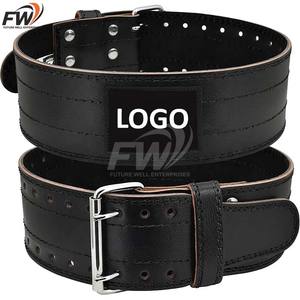 Cinturón de Cuero de Alta Calidad con Diseño de Logotipo Personalizado para Fitness, Nuevo Cinturón de Potencia para Entrenamiento y Levantamiento de Pesas en el Gimnasio, en Venta - Product Image 1