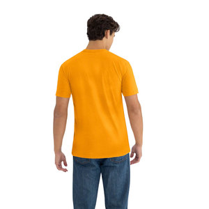 เสื้อยืดคอตตอน CVC พิมพ์ลายตามสั่งสำหรับทุกเพศ 100% เป็นมิตรกับสิ่งแวดล้อม แห้งเร็ว แขนสั้น - Product Image 2