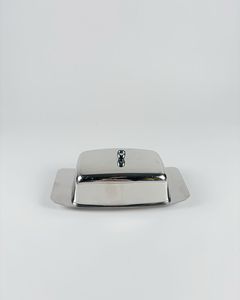 Beurrier exclusif en acier inoxydable pour accessoires de cuisine design et service alimentaire élégant - Product Image 5