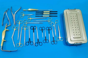 ชุดเครื่องมือศัลยกรรมตกแต่งใบหน้า ยกคิ้ว 25 ชิ้น ประกอบด้วย กรรไกร ตะไบ คีม ชุดอุปกรณ์ผ่าตัดความแม่นยำสูง - Product Image 2
