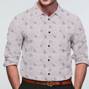 Camisas de algodón para hombre de alta comodidad, tela premium, material transpirable para un uso duradero. - Product Image 1