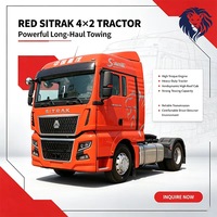 Camion tracteur d'occasion SINOTRUCK C7H 6X4 Diesel Euro 5, conduite à gauche, transmission manuelle, moteur Weichai, poids lourd