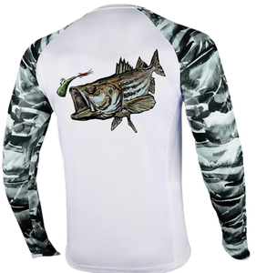 Camiseta de Pesca de Manga Larga para Hombre con Bolsillo, Protección Solar UPF 50+, Secado Rápido, Transpirable, Personalizable OEM ODM - Product Image 2