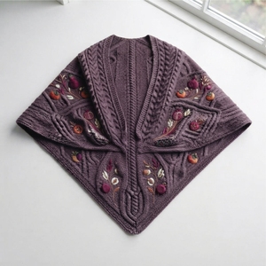 Châle en tricot doux et chaud pour l'hiver, couleur unie, épais, pour femme, style pashmina, écharpe, cape, poncho, pull, prix d'usine en gros - Product Image 4