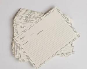 Boîte à recettes en bois avec séparateurs pour cartes de recettes, cadeau personnalisé, cartes recto-verso, boîte porte-recettes - Product Image 6