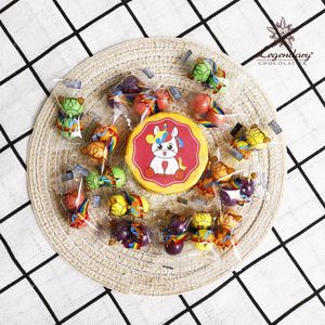 OEM ODM Chocolates y Dulces Coloridos con Productos de Frutas para Niños en Empaques Creativos de Chocolate - Product Image 2