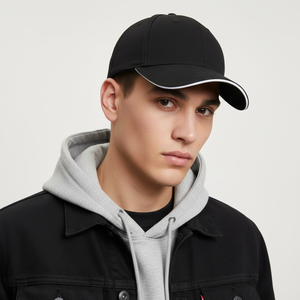 Custom <b>Baseball</b> <b>Cap</b> 2026 Low MOQ 3D Embroidery Logo <b>Plain</b> Gorras Sport Hat Adjustable Everyday Style OEM - Product Image 6