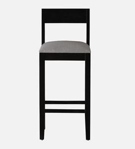 PU Leather <b>Adjustable</b> Bar <b>Stool</b> Scratch Resistant Ebony Color Counter <b>Height</b> Kitchen Bar Furniture Handcrafted Dura Contemporary - Product Image 2