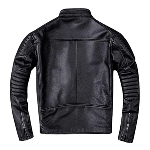 Custom Made Design <b>Quilted</b> <b>Jacket</b> Casual Waterproof Breathable Eco-Friendly Autumn Sporty Leather <b>Jacket</b> For Unisex - Product Image 3