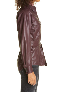 Women's Real Leather <b>Thick</b> Casual Trench <b>Coat</b> Breathable Long Length Stand Collar Windproof Elegant <b>Winter</b> Outerwear Solid Color - Product Image 5