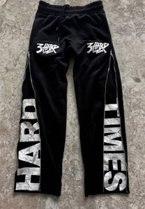 Pantalon de jogging décontracté en coton pour homme, taille élastique avec cordon de serrage, tricoté, séchage rapide, respirant, anti-boulochage, style streetwear - Product Image 5