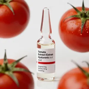 Ampolla de Ácido Hialurónico de Tomate para Reducir Poros y Revitalizar la Piel, Suero Hidratante, ODM/OBM, Desarrollado y Formulado en Corea - Product Image 1