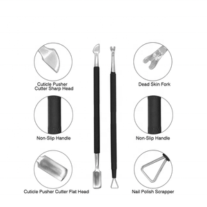 Best Cuticle Nipper and <b>Nail</b> Callus Remover Pusher Set Professional Manicure Pedicure Cuticle Nipper and Pusher Set - Product Image 5