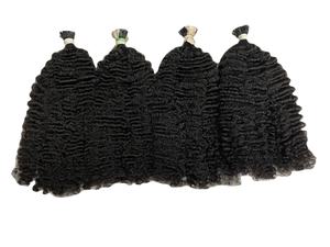 Precio de fábrica al por mayor Extensiones de cabello de lujo de Vietnam Precio al por mayor 100% Cabello crudo vietnamita Rizado rizado - Product Image 2
