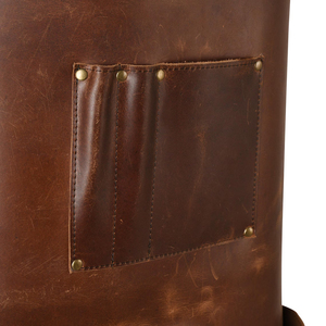 2026 New Style Best Quality <b>Reflective</b> Safety Working Leather Welding Apron <b>Top</b> Selling Safety Protection Clothing Wholesale - Product Image 2
