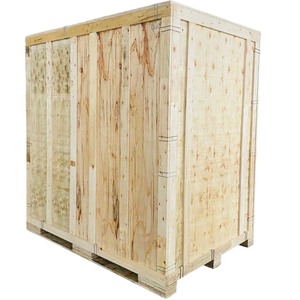 Best Selling Solid Wooden Storage <b>Crates</b> Low MOQ Free Logo Engraving Large Wooden <b>Boxes</b> Vault Style From Vietnam Factory - Product Image 1