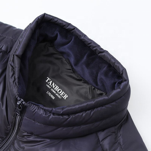 Poids léger noir urbain mode hommes nouveau Style pas cher garder au chaud mâle court manteaux d'hiver bouffant doudoune veste extérieure - Product Image 2