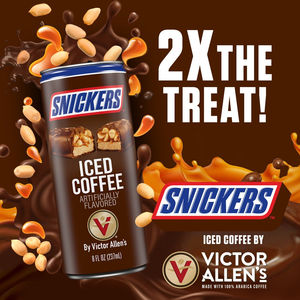 Café glacé Snickers authentique garanti 237 ml - Meilleur prix pour les importateurs de boissons en gros volume - Product Image 1