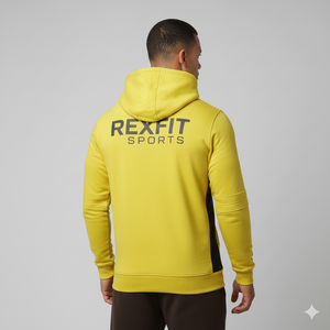 Sweat-shirt à capuche pour homme, très vendu, en coton lourd 100 %, avec logo personnalisé en relief et broderie 3D, coupe ample - Product Image 2