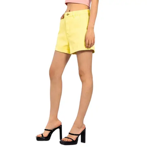 Shorts en jean skinny pour femmes, style Bermuda, écologiques, respirants, séchage rapide, hip-hop, simples, en denim, pour l'été, taille haute - Product Image 3