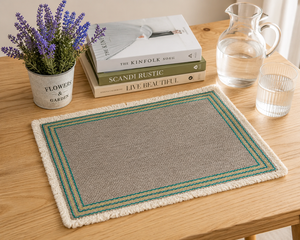 Napperons de table en coton de qualité hôtelière (lot de 6) – Napperons de table résistants à la chaleur, lavables et robustes pour la maison et la restauration - Product Image 2