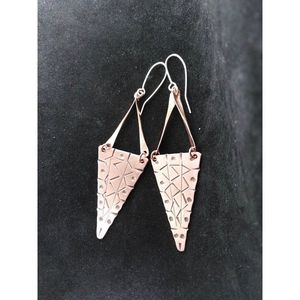 Bijoux de mode en cuivre et laiton de qualité supérieure, modèle 92, élégant, design exclusif tendance, durable, écologique, pour les fêtes - Product Image 2