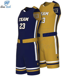 Uniformes de Baloncesto Personalizados de Alta Calidad, Transpirables, Tallas Grandes, sin Mangas, Venta al Por Mayor, Camisetas de Baloncesto OEM Personalizadas - Product Image 5