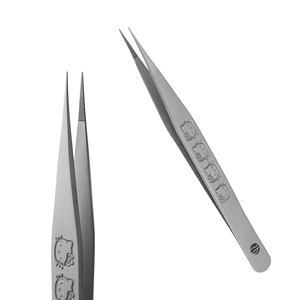 Pinzas para Pestañas Stahlmann Pro Profesionales de Alta Calidad con Logotipo Personalizado, Acero Inoxidable, Lisas y Dentadas, Finas, Duraderas, Agarre Perfecto - Product Image 4