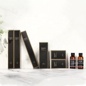 Ensemble d'articles de toilette jetables de luxe pour hôtel, kit de voyage, logo personnalisé, fournitures de salle de bain écologiques pour auberge, coffret cadeau - Product Image 6